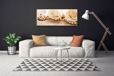 Canvas bild Roses Blommor Plant