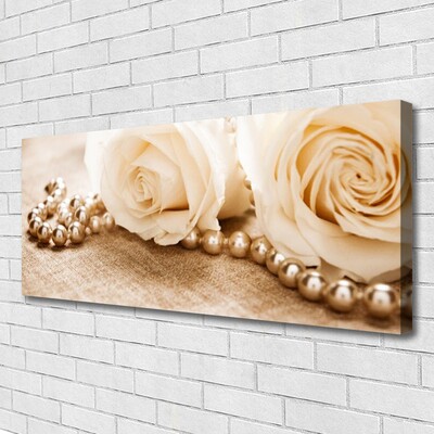 Canvas bild Roses Blommor Plant