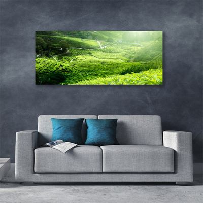 Fototryck canvas Natur äng