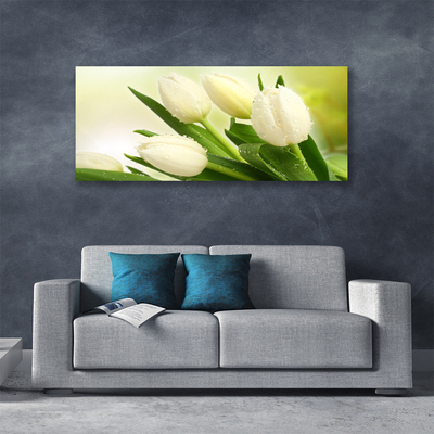 Fototryck canvas Tulpaner Blommor Plant