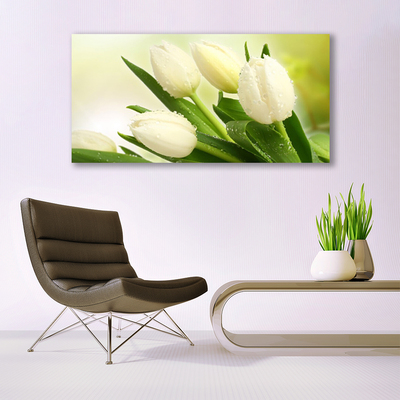 Fototryck canvas Tulpaner Blommor Plant