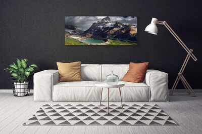 Fototryck canvas Mountain Bay landskap