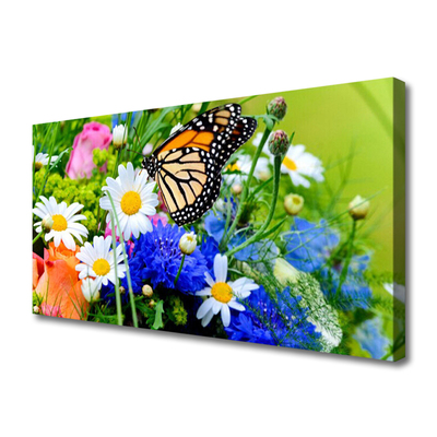 Fototryck canvas Blommor Växtnatur