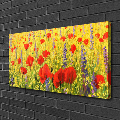 Fototryck canvas Blommor Växtnatur