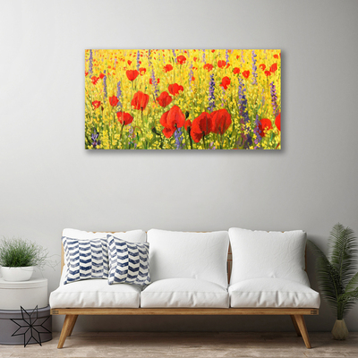 Fototryck canvas Blommor Växtnatur