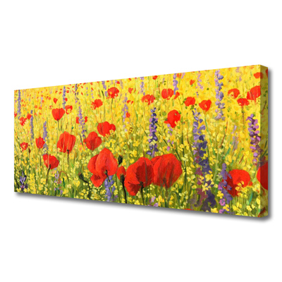 Fototryck canvas Blommor Växtnatur