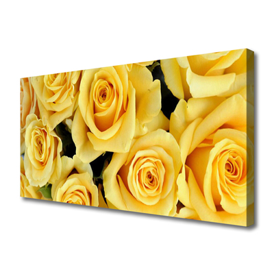 Fototryck canvas Roses Blommor Plant