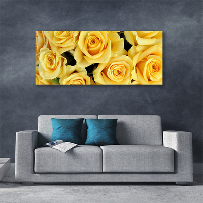 Fototryck canvas Roses Blommor Plant