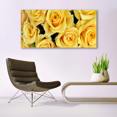 Fototryck canvas Roses Blommor Plant