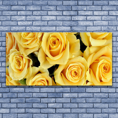 Fototryck canvas Roses Blommor Plant