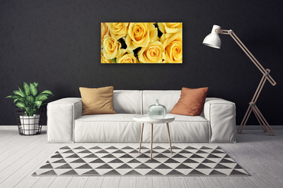 Fototryck canvas Roses Blommor Plant