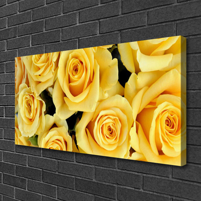 Fototryck canvas Roses Blommor Plant