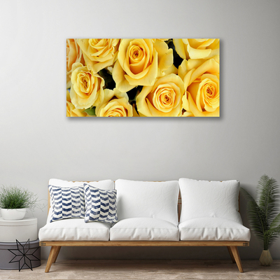 Fototryck canvas Roses Blommor Plant