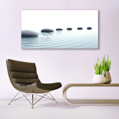 Bild canvas Stones Water Art