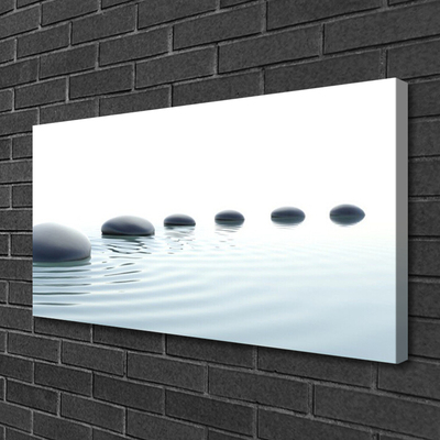 Bild canvas Stones Water Art