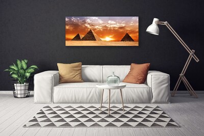 Bild på canvas Pyramidarkitektur