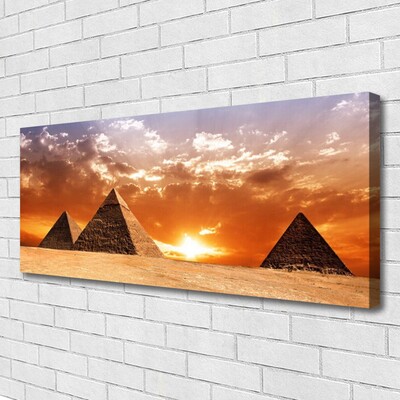 Bild på canvas Pyramidarkitektur