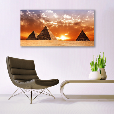 Bild på canvas Pyramidarkitektur