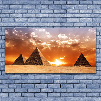 Bild på canvas Pyramidarkitektur