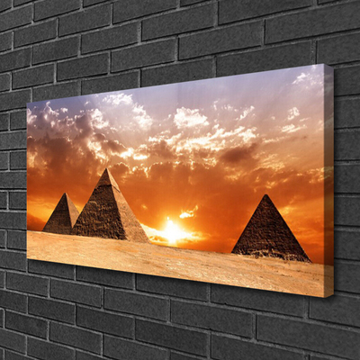 Bild på canvas Pyramidarkitektur