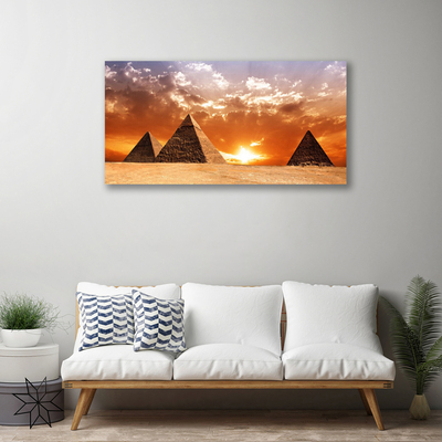 Bild på canvas Pyramidarkitektur