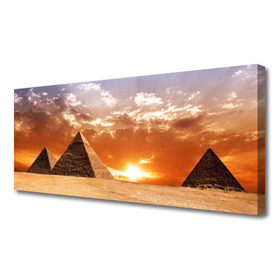 Bild på canvas Pyramidarkitektur