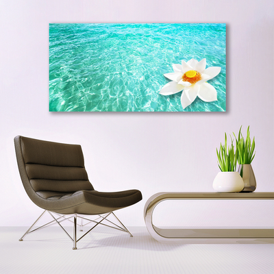 Bild canvas Vatten Blomma Art