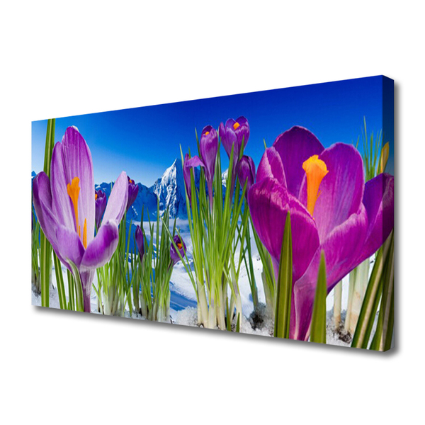 Fototryck canvas Blommor Växtnatur