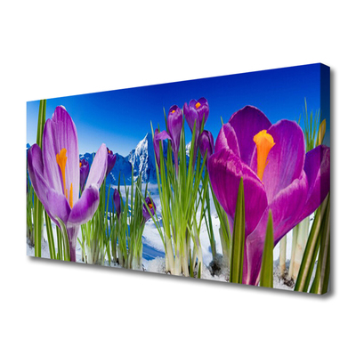 Fototryck canvas Blommor Växtnatur