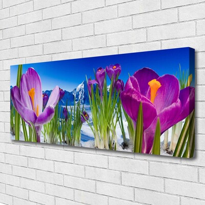 Fototryck canvas Blommor Växtnatur