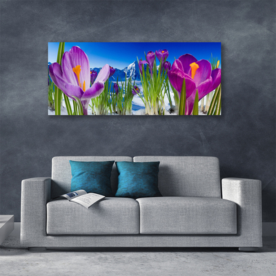 Fototryck canvas Blommor Växtnatur