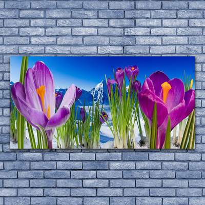 Fototryck canvas Blommor Växtnatur