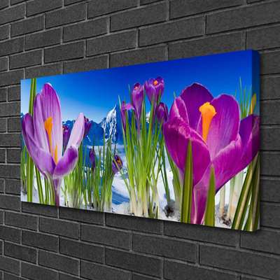 Fototryck canvas Blommor Växtnatur