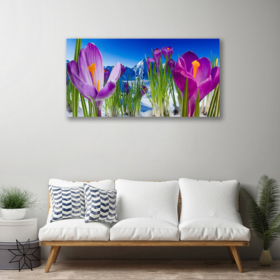 Fototryck canvas Blommor Växtnatur