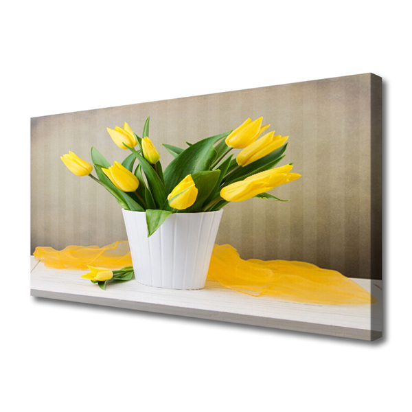 Canvas bild Tulpaner Blommor Plant