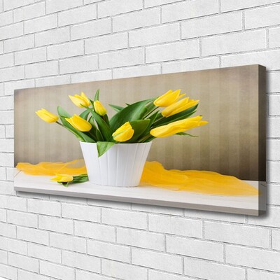 Canvas bild Tulpaner Blommor Plant