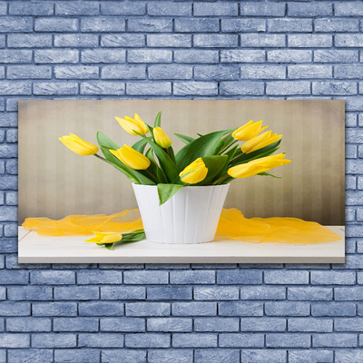 Canvas bild Tulpaner Blommor Plant