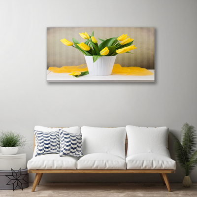 Canvas bild Tulpaner Blommor Plant