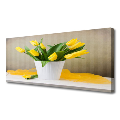 Canvas bild Tulpaner Blommor Plant