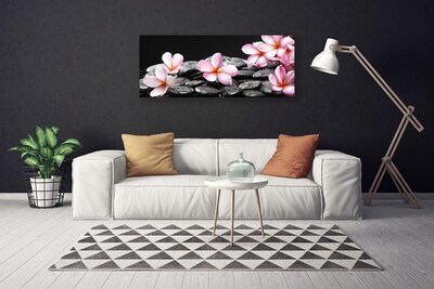 Bild canvas Plumeria blomma för vägg