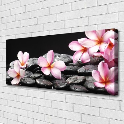 Bild canvas Plumeria blomma för vägg