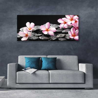 Bild canvas Plumeria blomma för vägg