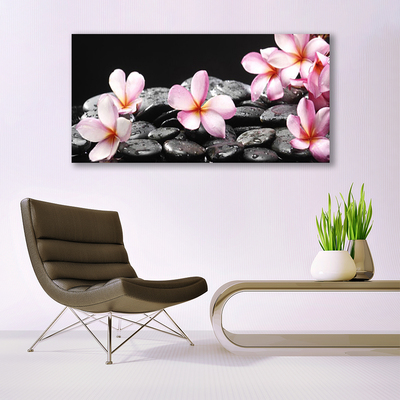 Bild canvas Plumeria blomma för vägg