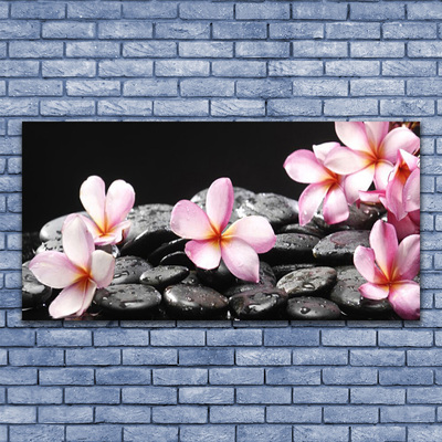 Bild canvas Plumeria blomma för vägg