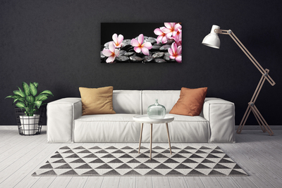 Bild canvas Plumeria blomma för vägg