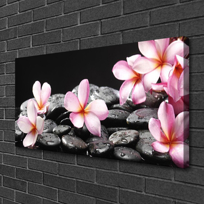 Bild canvas Plumeria blomma för vägg