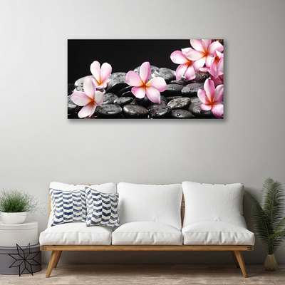 Bild canvas Plumeria blomma för vägg