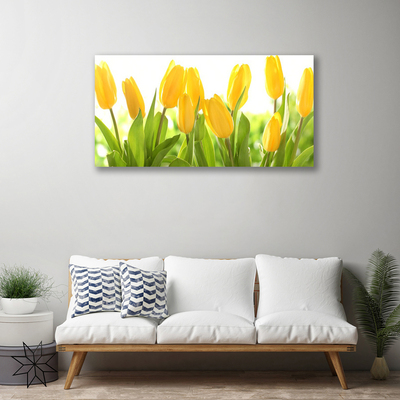 Canvas bild Tulpaner Blommor Plant