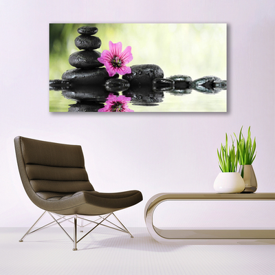 Fototryck canvas Vacker blomma för väggen