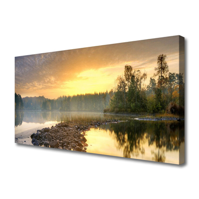 Bild canvas Lake Pond Landskap